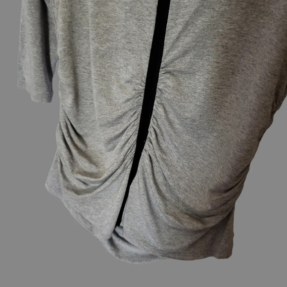 -Vince Camuto women long sleeve size M heather& blk - Picture 4 of 8